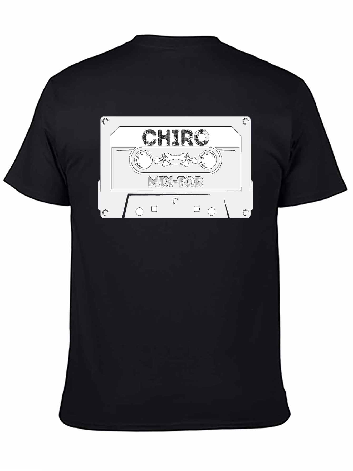 Retro CHIRO Mix-Tor Cassette Tape Graphic T-Shirt