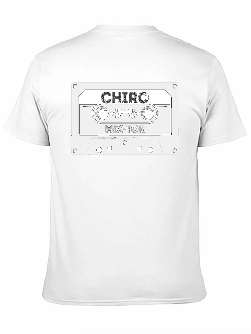 Retro CHIRO Mix-Tor Cassette Tape Graphic T-Shirt