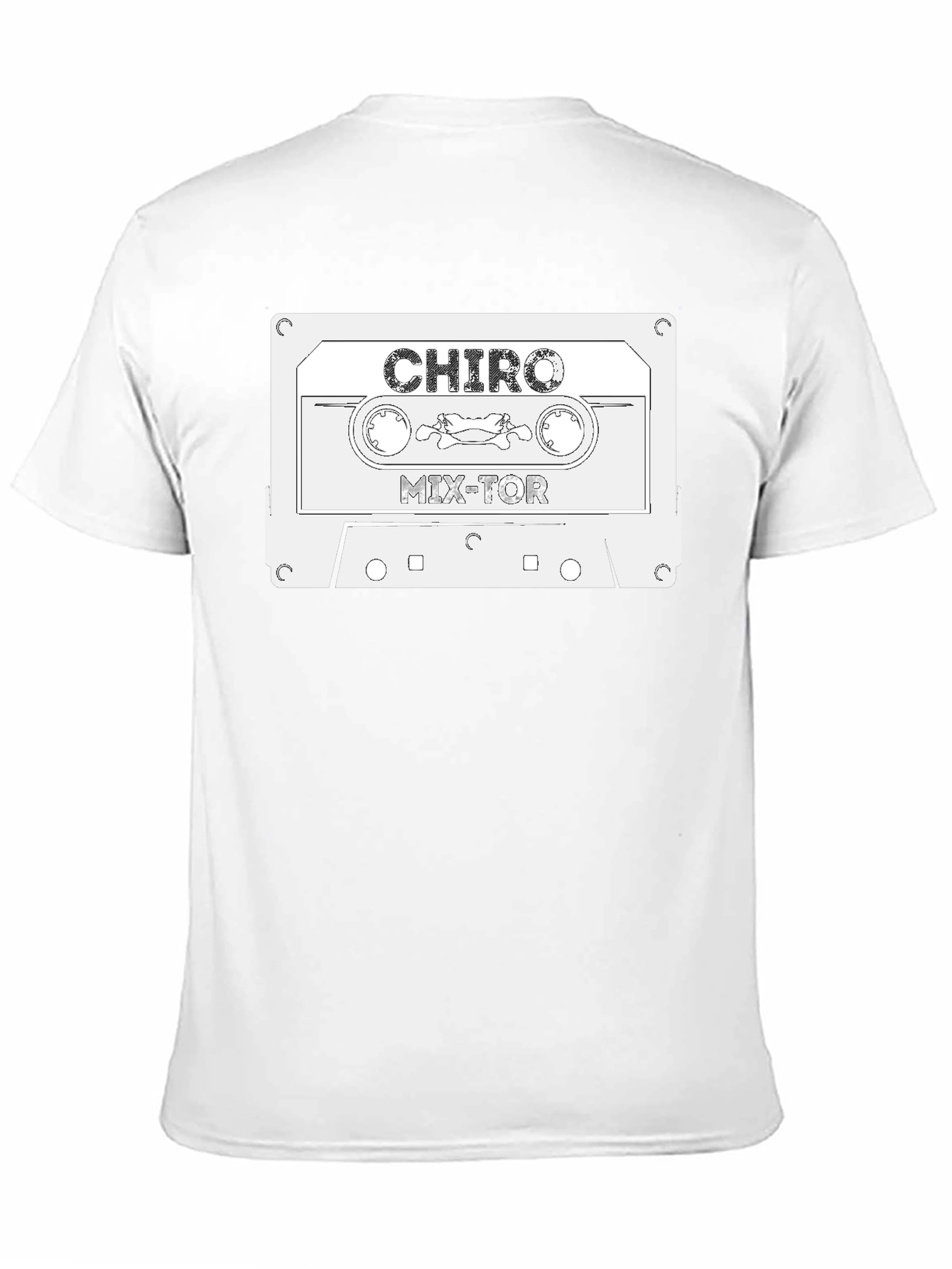 Retro CHIRO Mix-Tor Cassette Tape Graphic T-Shirt