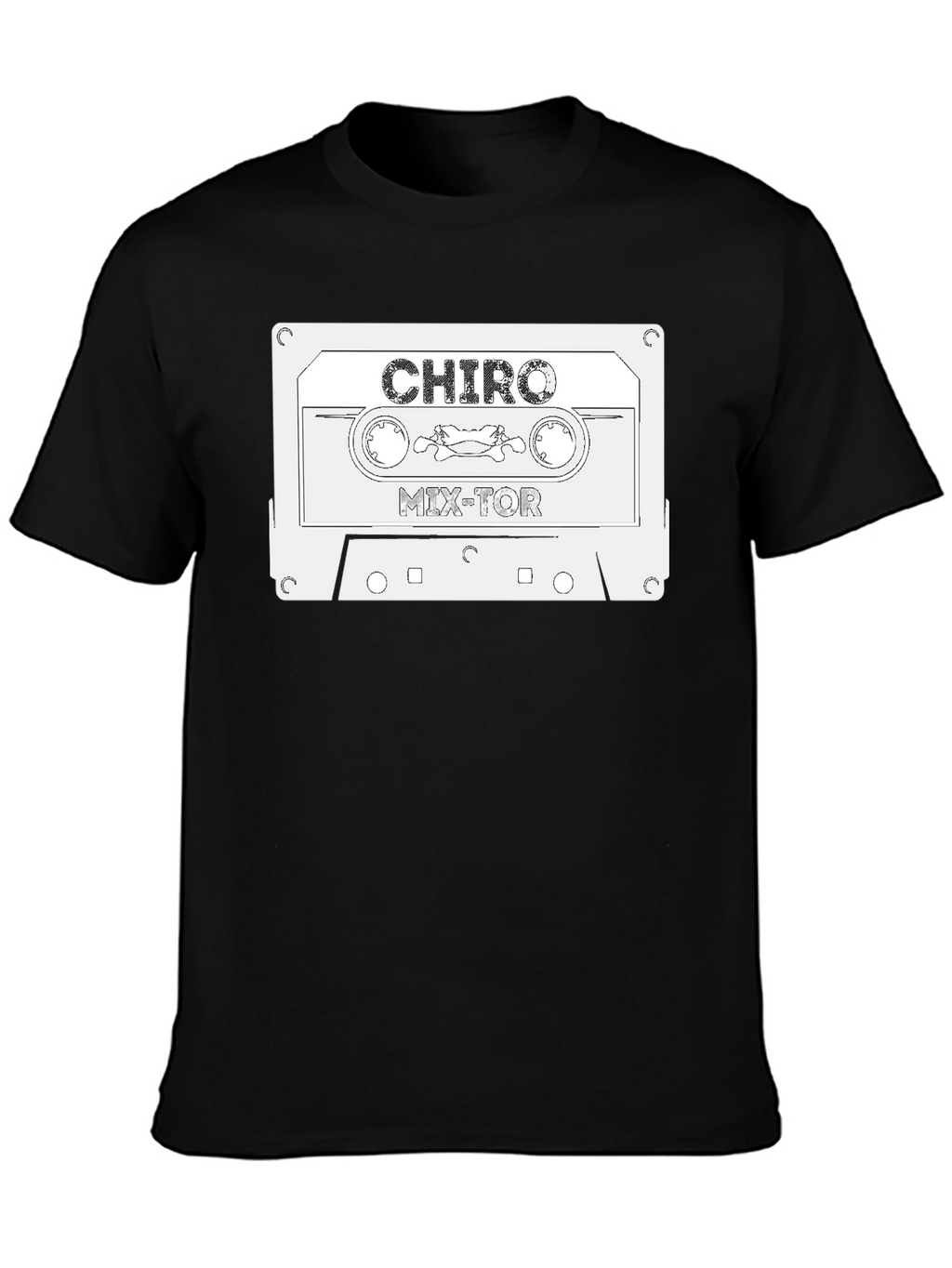 Retro CHIRO Mix-Tor Cassette Tape Graphic T-Shirt
