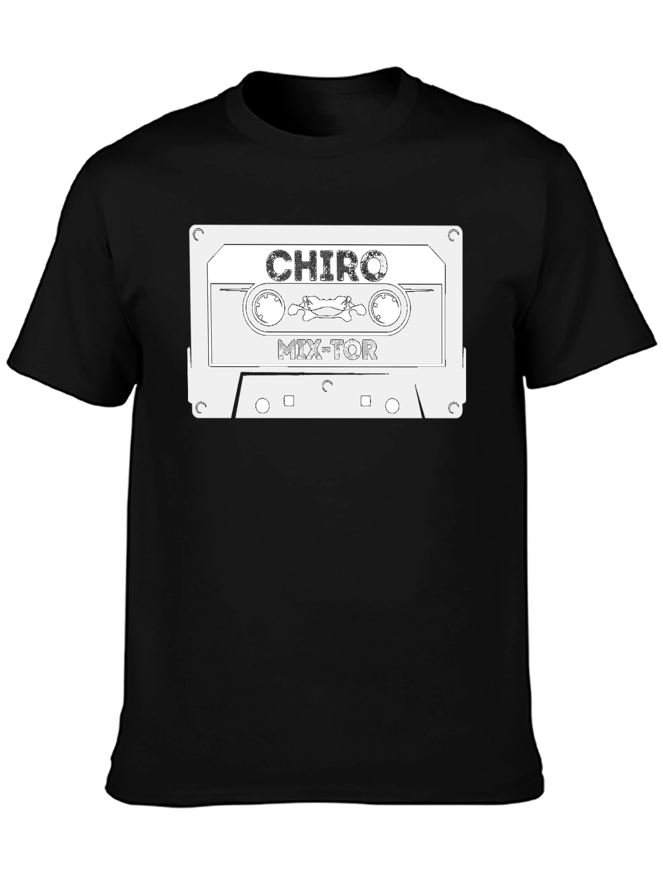 Retro CHIRO Mix-Tor Cassette Tape Graphic T-Shirt