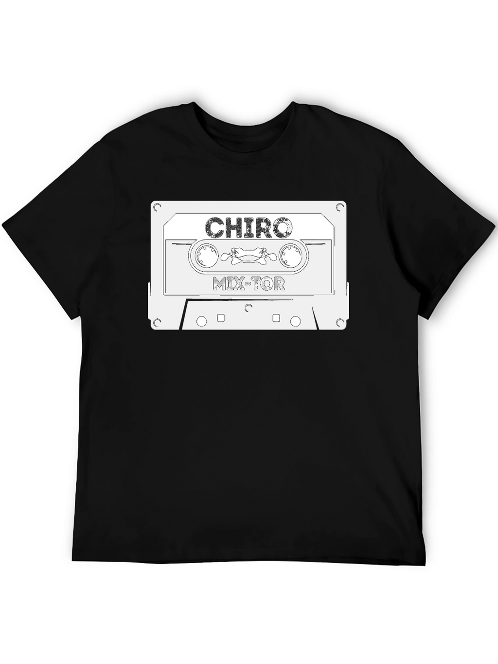 Retro CHIRO Mix-Tor Cassette Tape Graphic T-Shirt