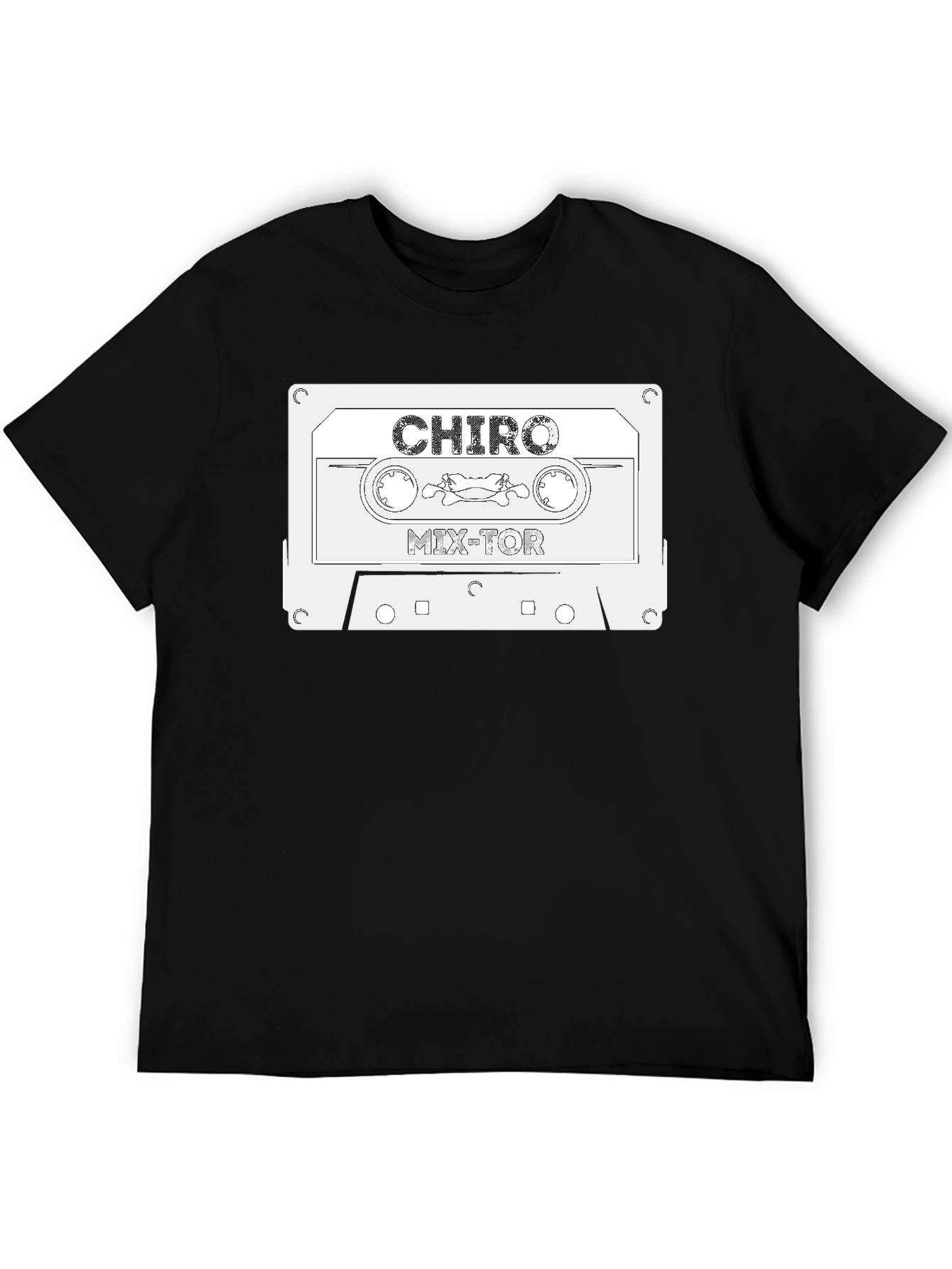 Retro CHIRO Mix-Tor Cassette Tape Graphic T-Shirt