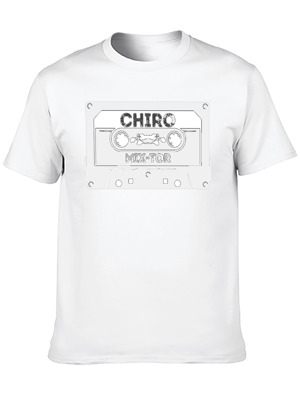 Retro CHIRO Mix-Tor Cassette Tape Graphic T-Shirt