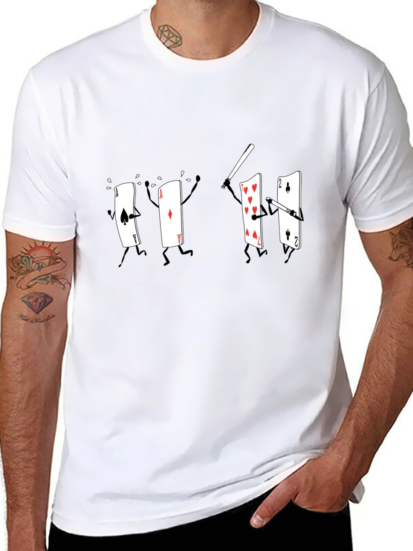 Funny Playing Card T-Shirt