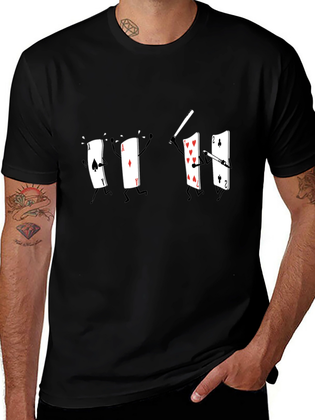 Funny Playing Card T-Shirt