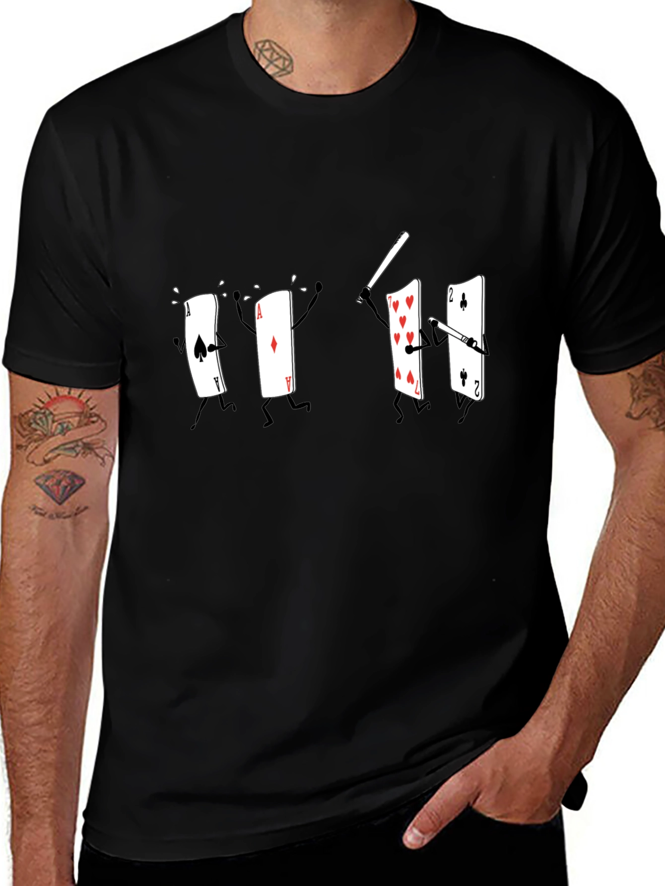 Funny Playing Card T-Shirt