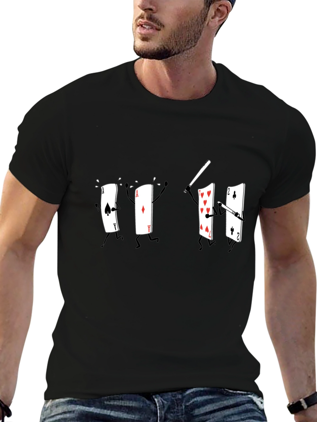 Funny Playing Card T-Shirt