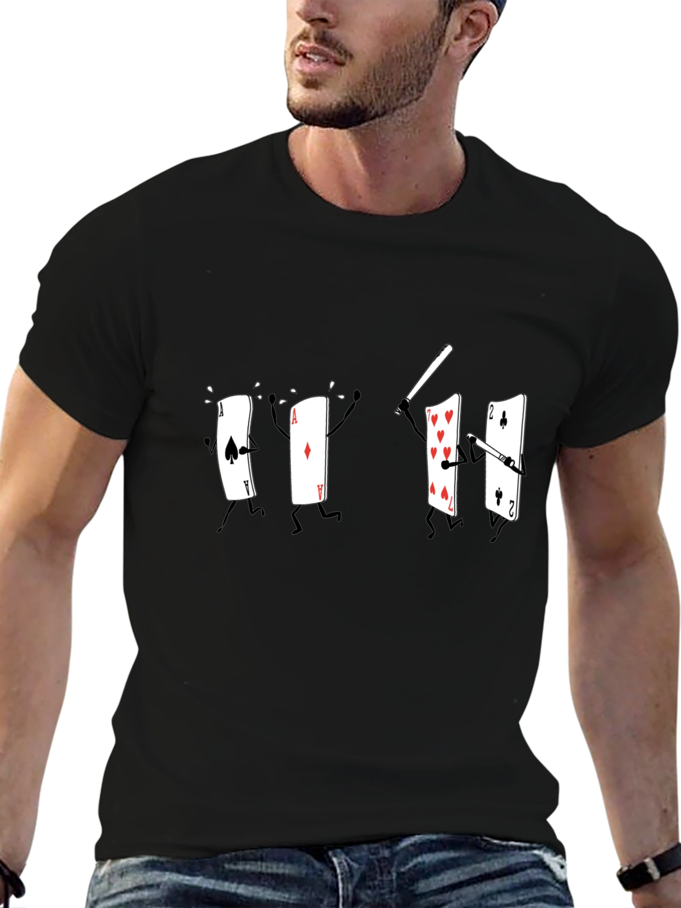 Funny Playing Card T-Shirt