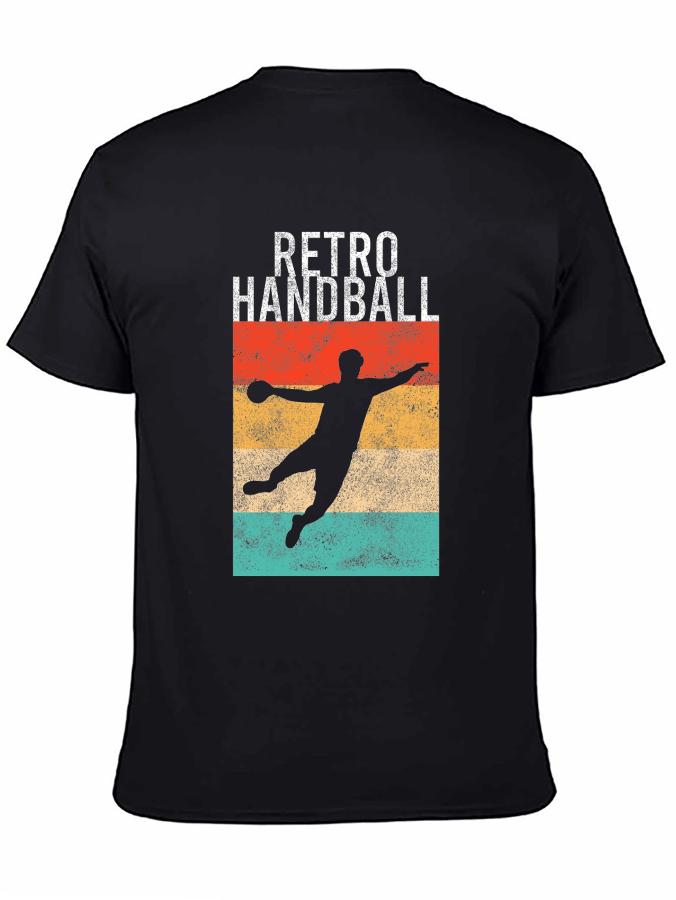 Retro Handball T-Shirt - Vintage Athlete Style