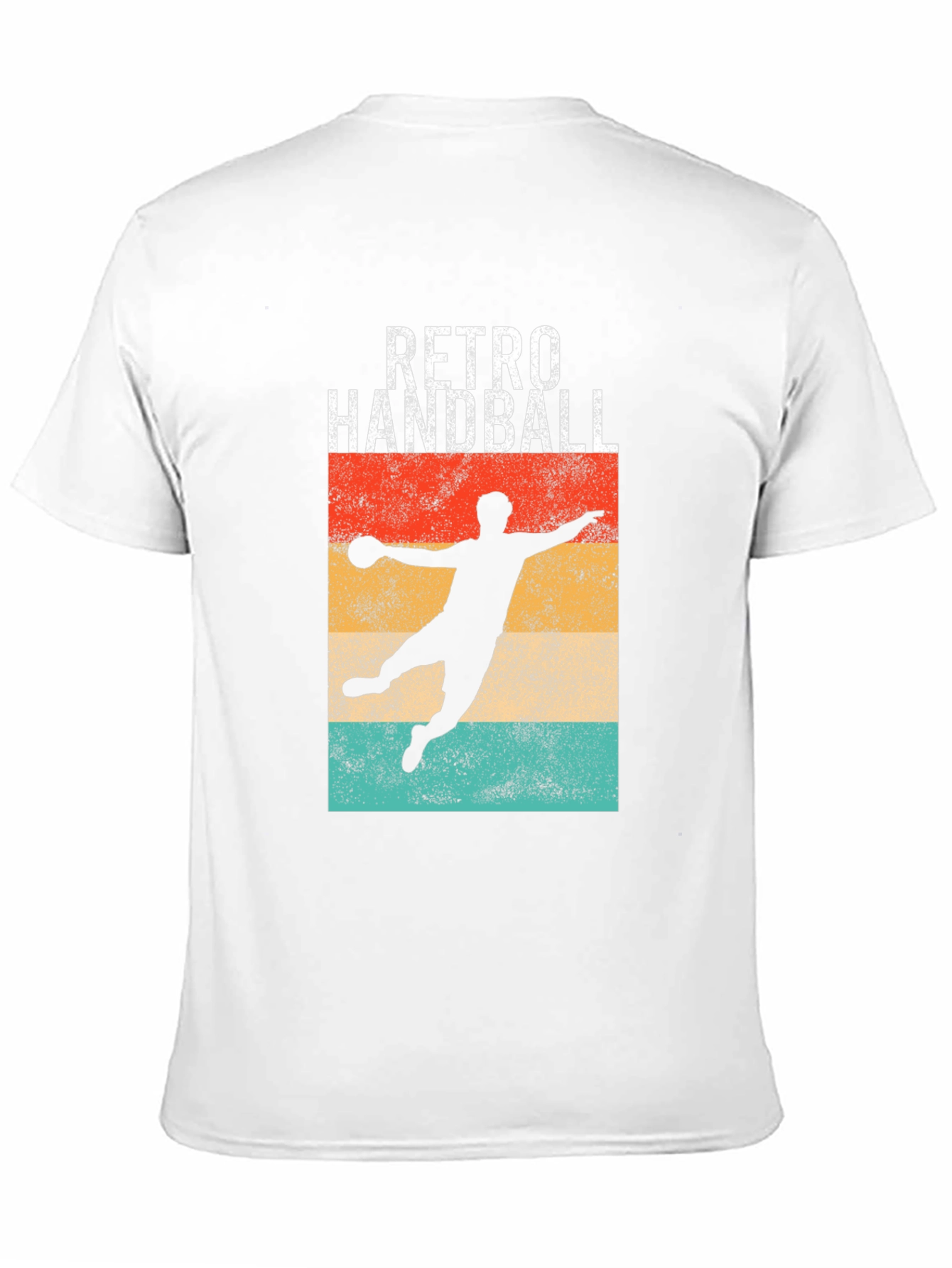 Retro Handball T-Shirt - Vintage Athlete Style