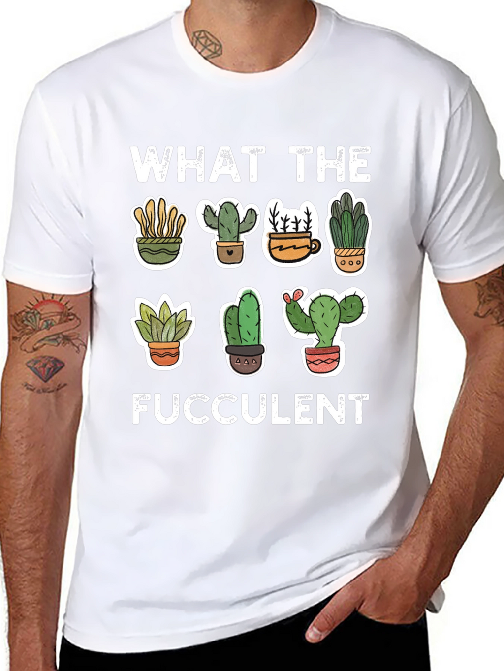 What The Fucculent Graphic Tee