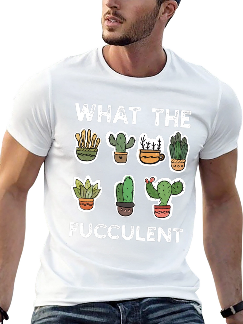 What The Fucculent Graphic Tee