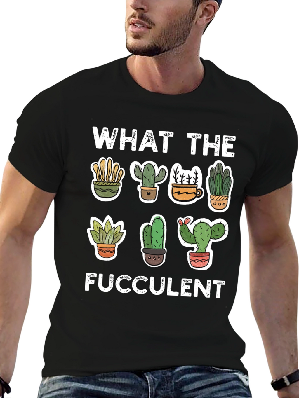 What The Fucculent Graphic Tee