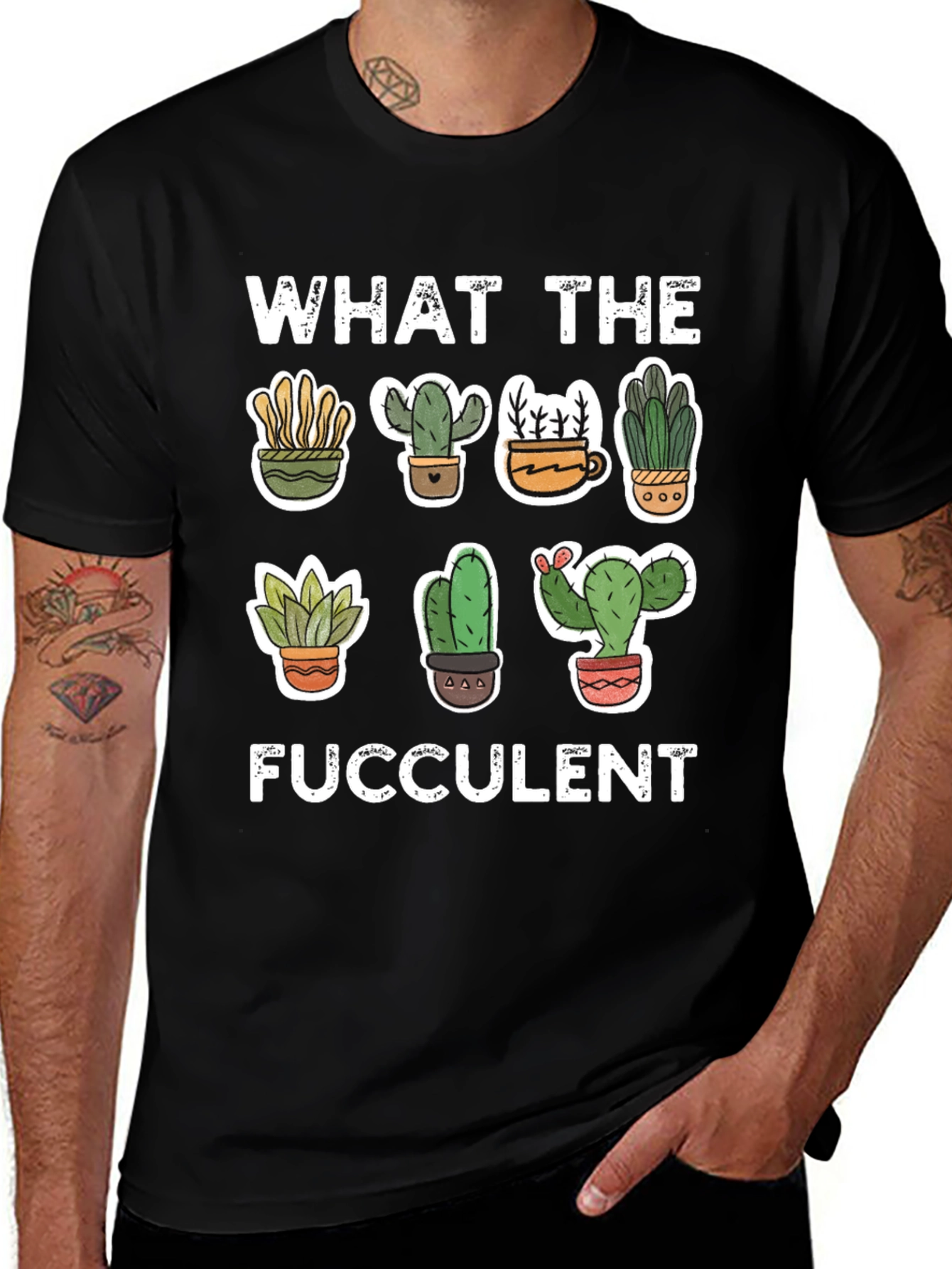 What The Fucculent Graphic Tee