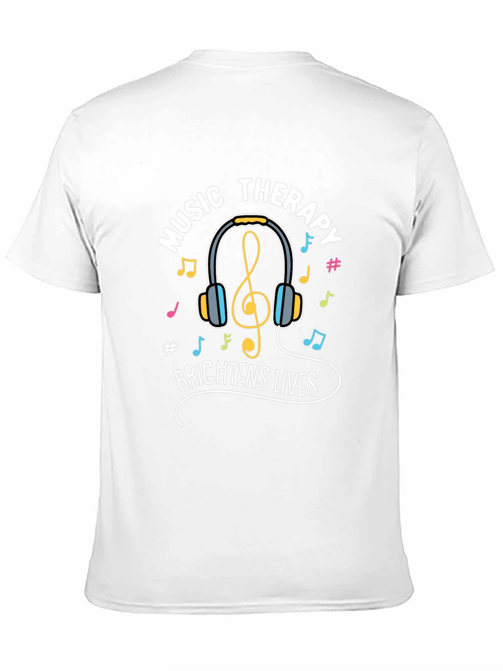 Music Therapy Brightens Lives Graphic Tee