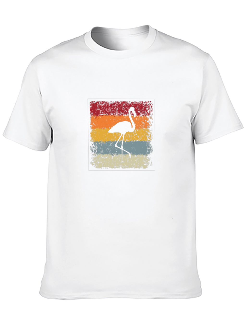 Retro Flamingo Graphic Tee - Stylish & Unique