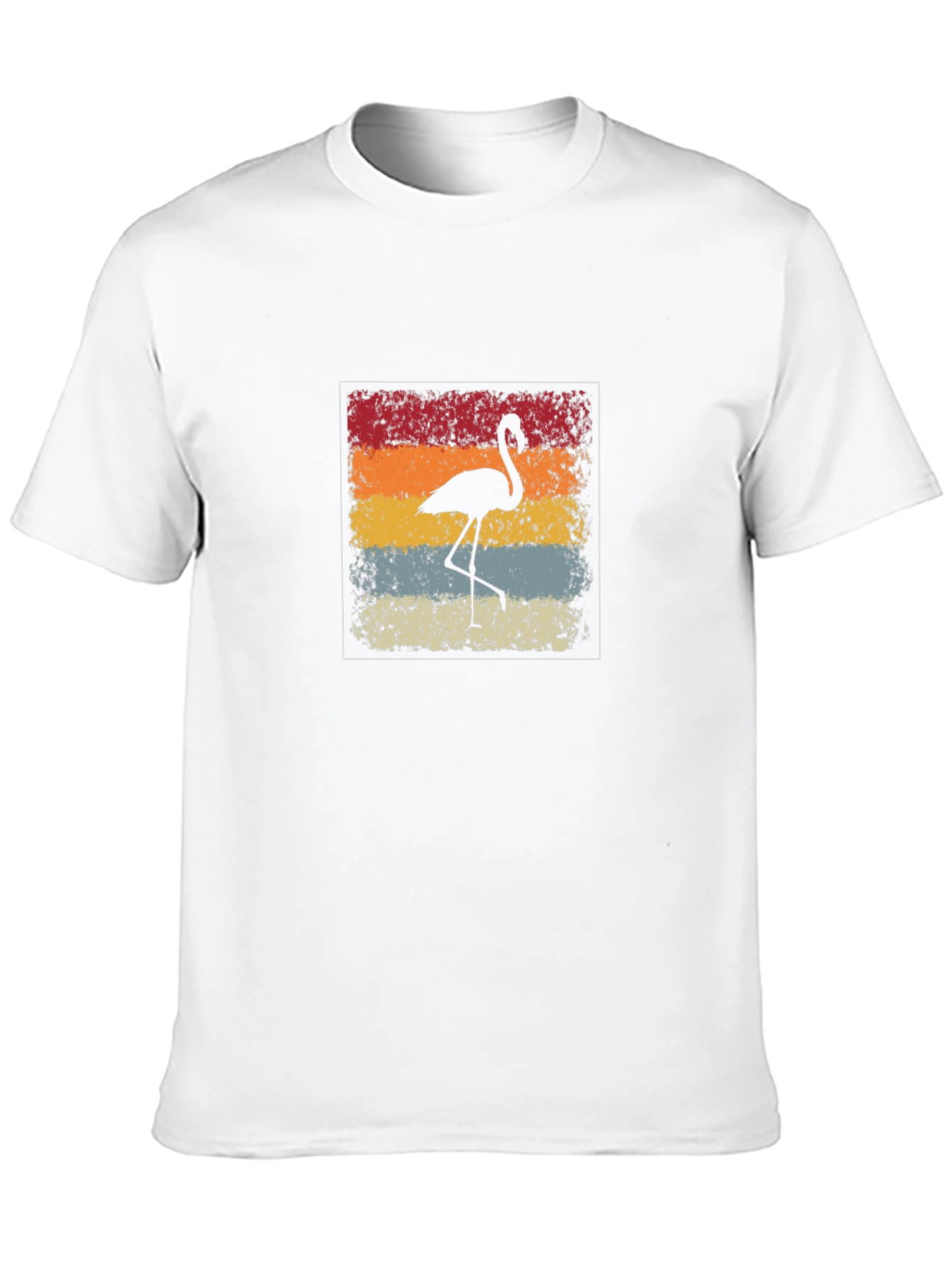Retro Flamingo Graphic Tee - Stylish & Unique