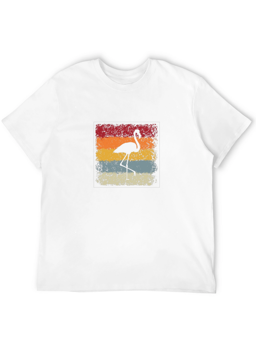 Retro Flamingo Graphic Tee - Stylish & Unique