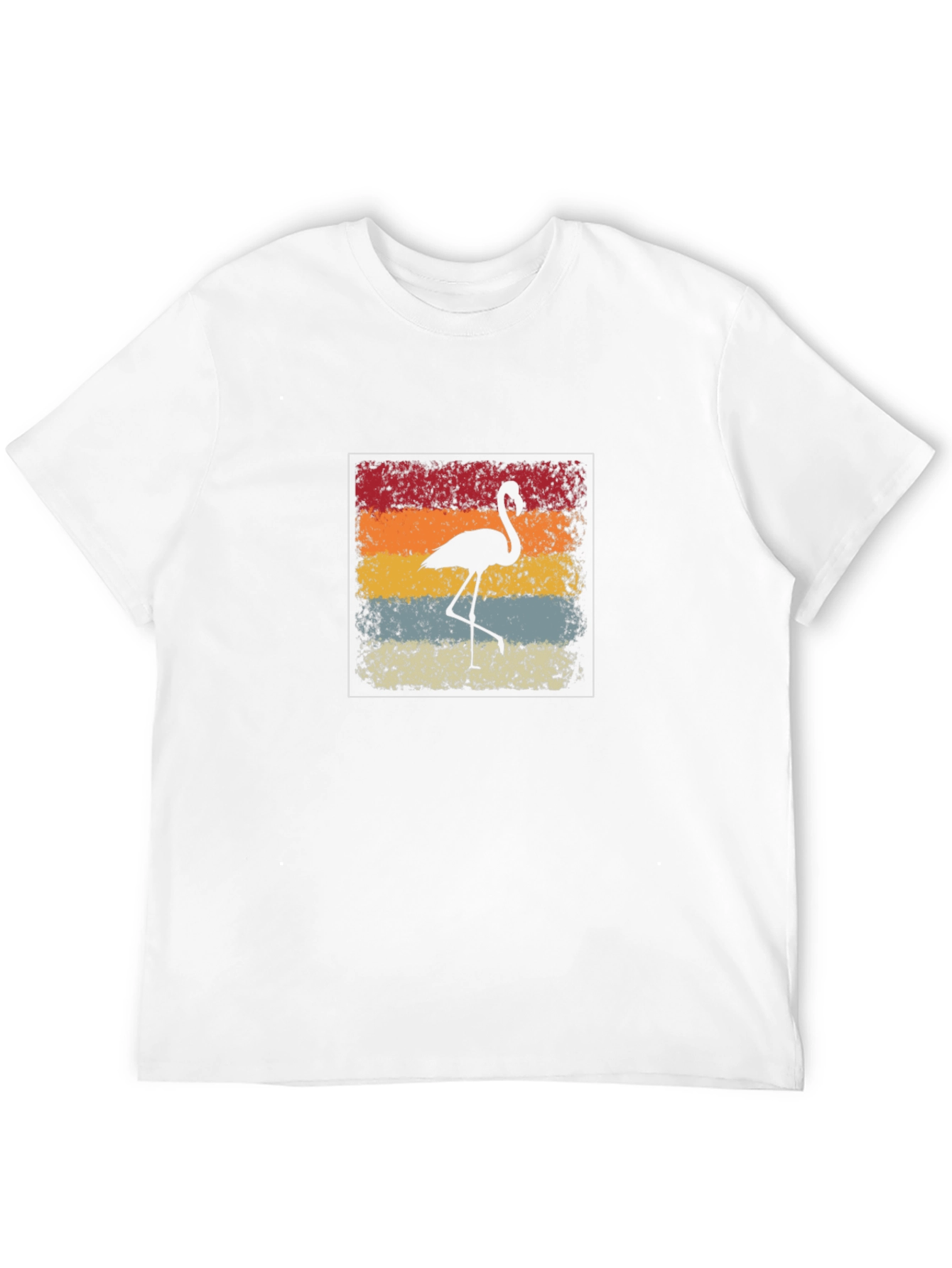 Retro Flamingo Graphic Tee - Stylish & Unique