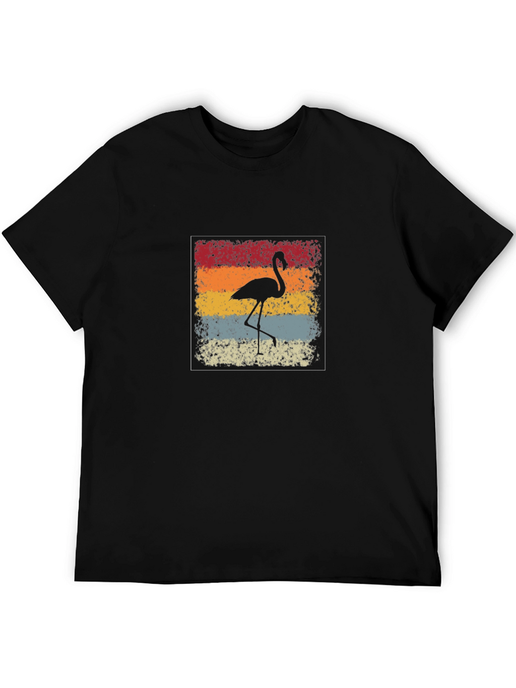Retro Flamingo Graphic Tee - Stylish & Unique