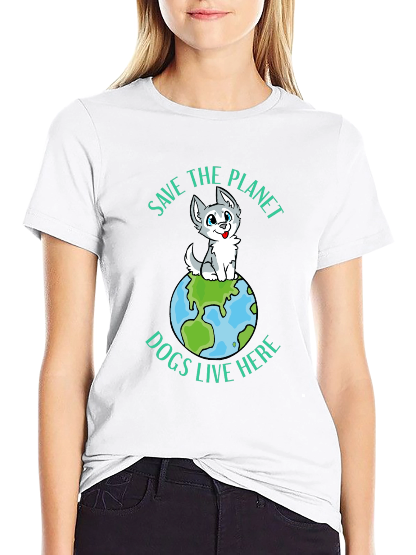 Save the Planet Dogs T-Shirt
