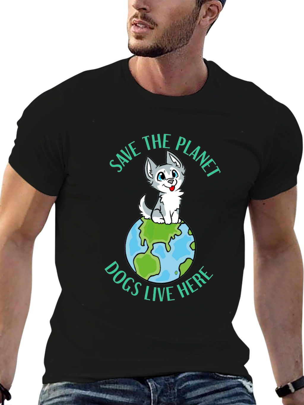 Save the Planet Dogs T-Shirt