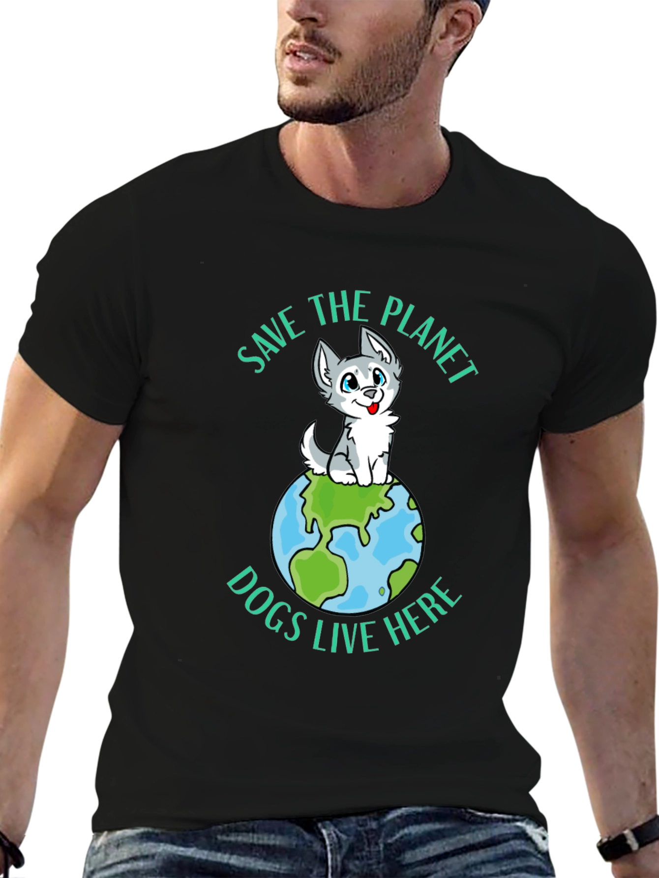 Save the Planet Dogs T-Shirt