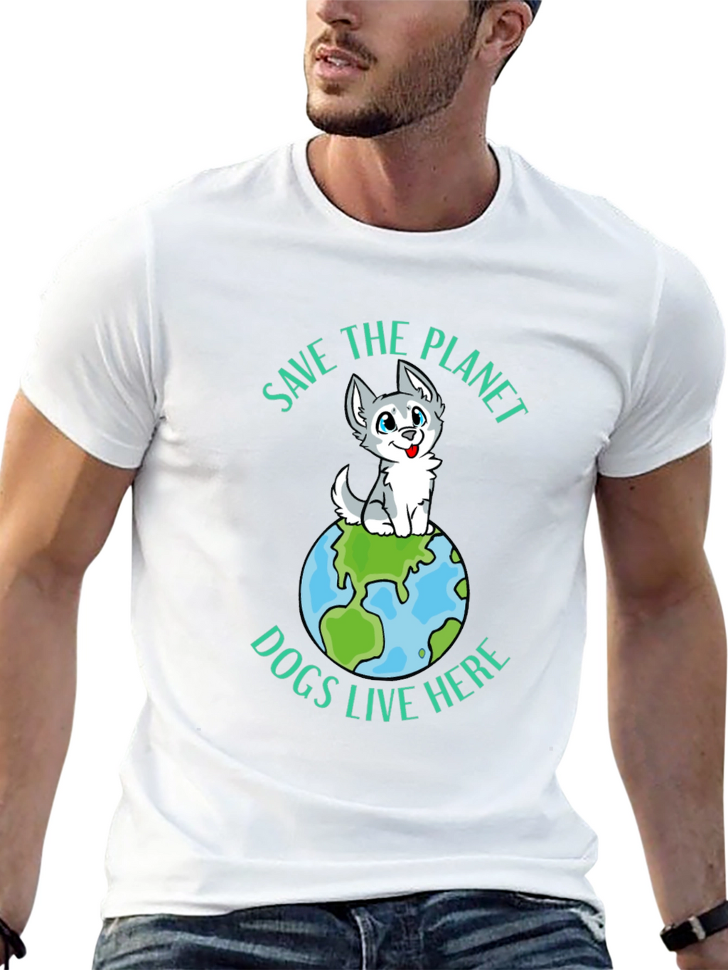 Save the Planet Dogs T-Shirt