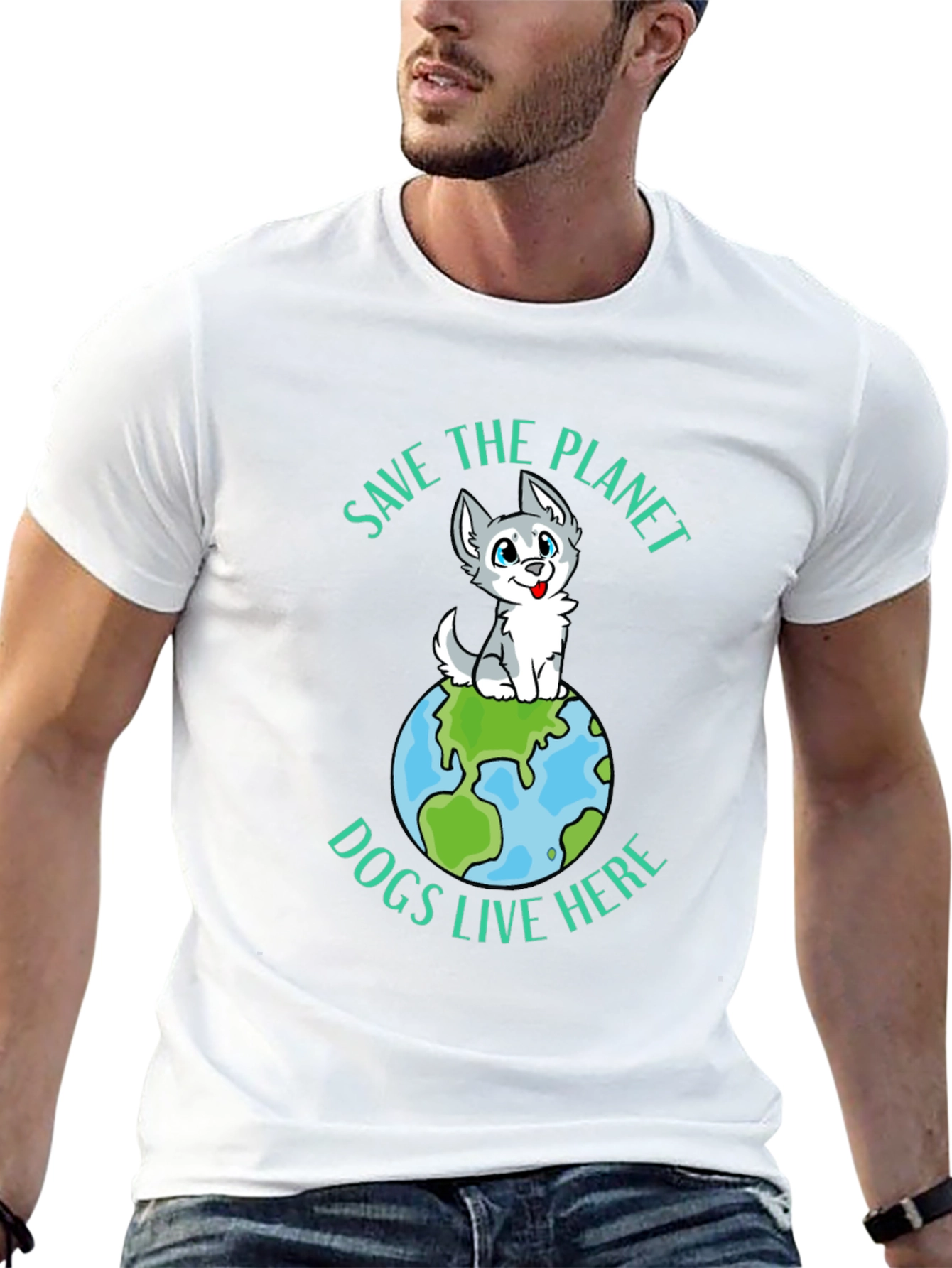 Save the Planet Dogs T-Shirt