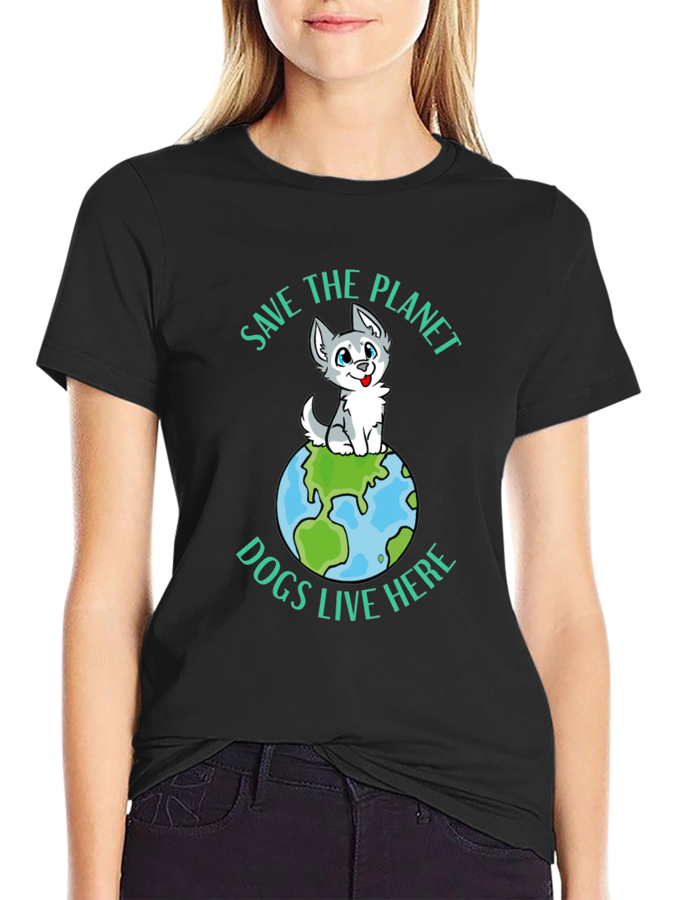 Save the Planet Dogs T-Shirt