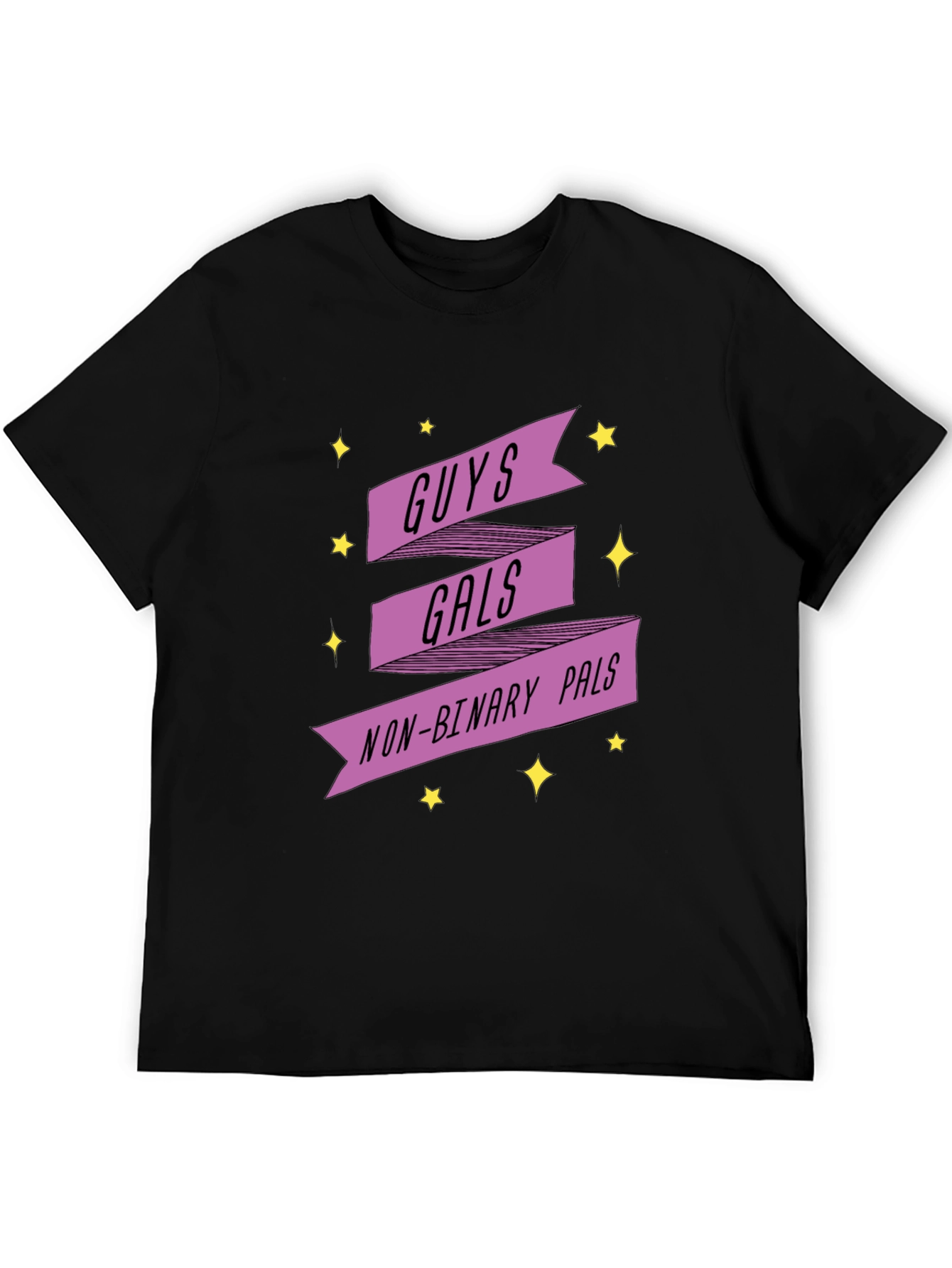 Guys Gals Non-Binary Pals Graphic Tee