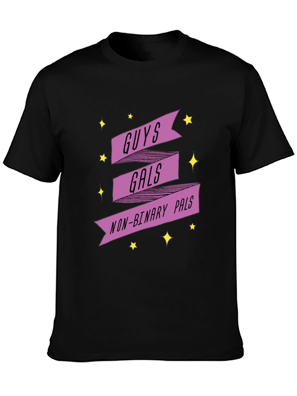 Guys Gals Non-Binary Pals Graphic Tee