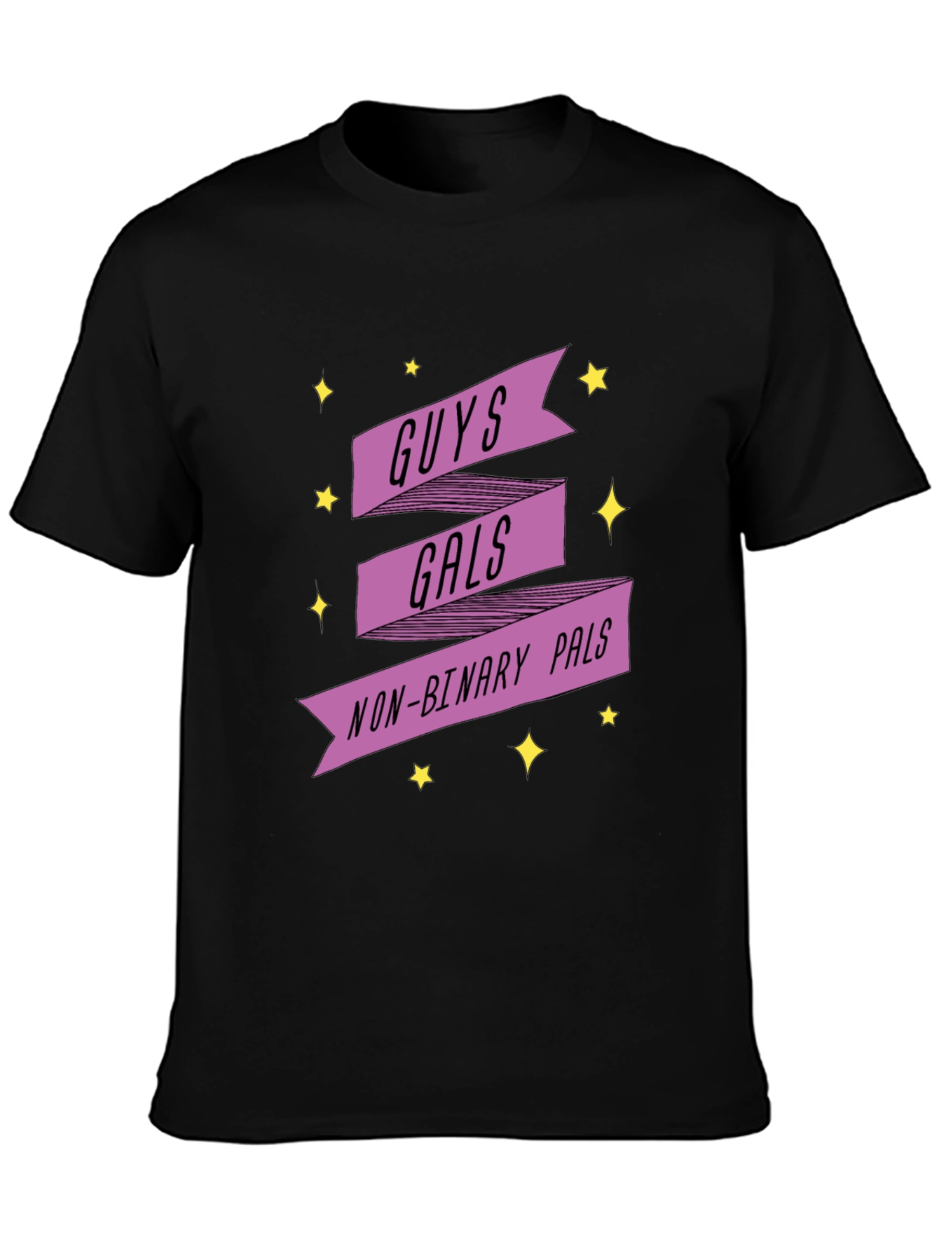Guys Gals Non-Binary Pals Graphic Tee