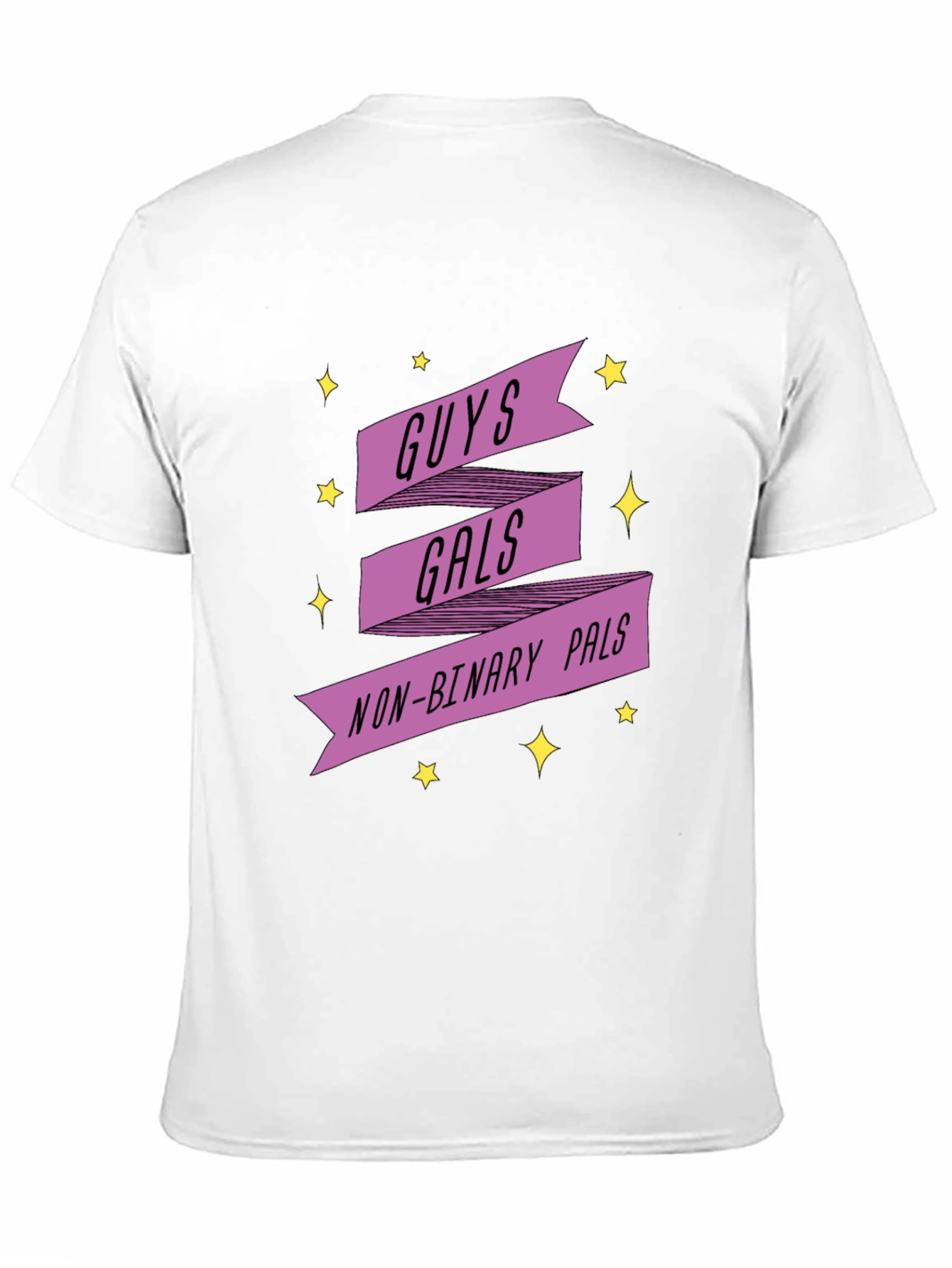 Guys Gals Non-Binary Pals Graphic Tee
