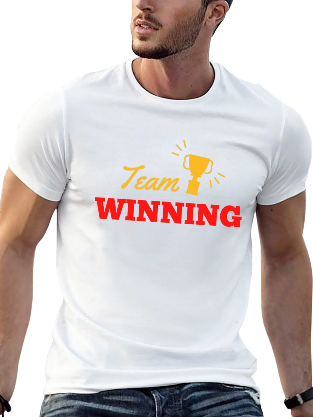 Team Winning Black T-Shirt