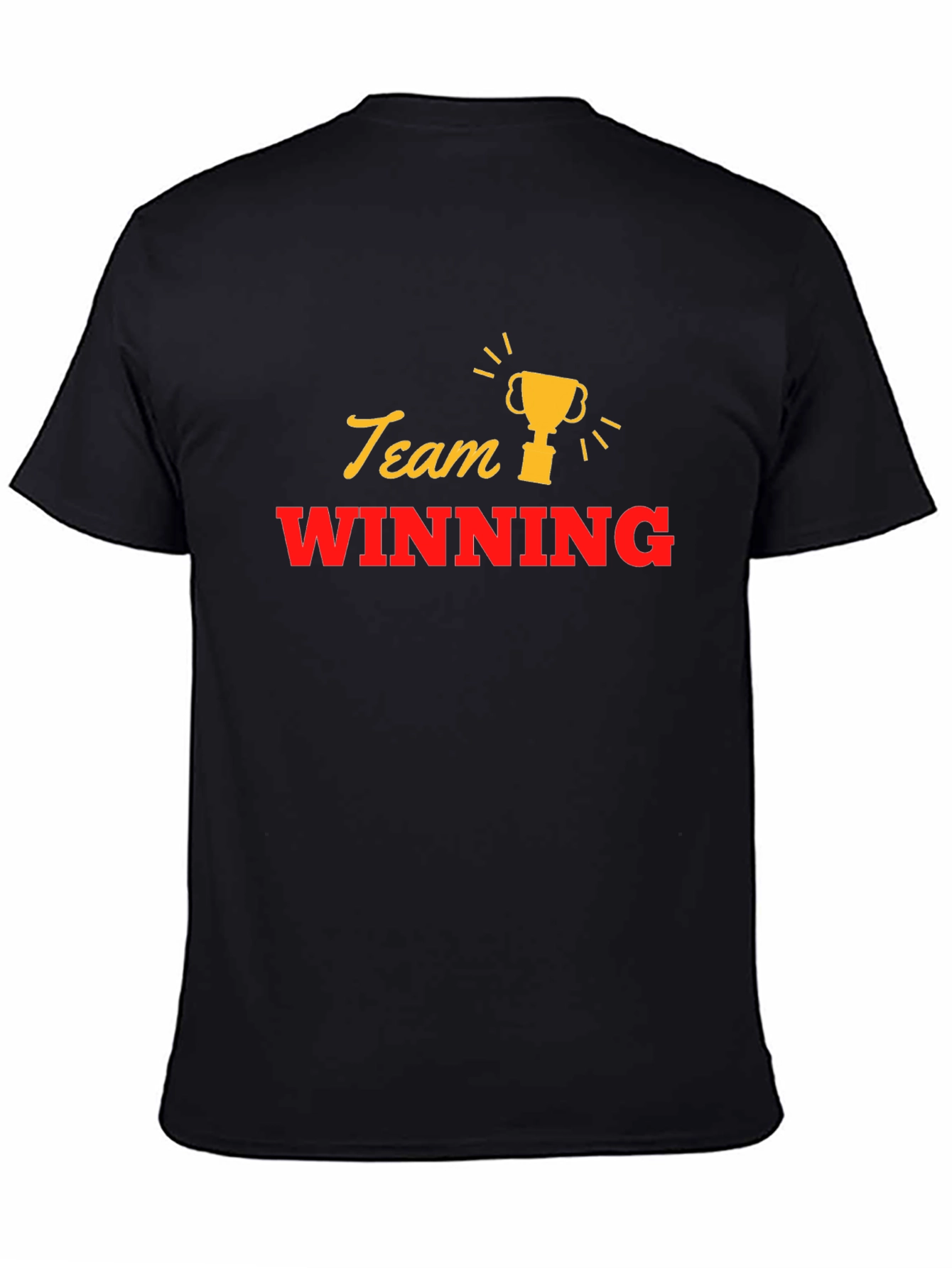 Team Winning Black T-Shirt