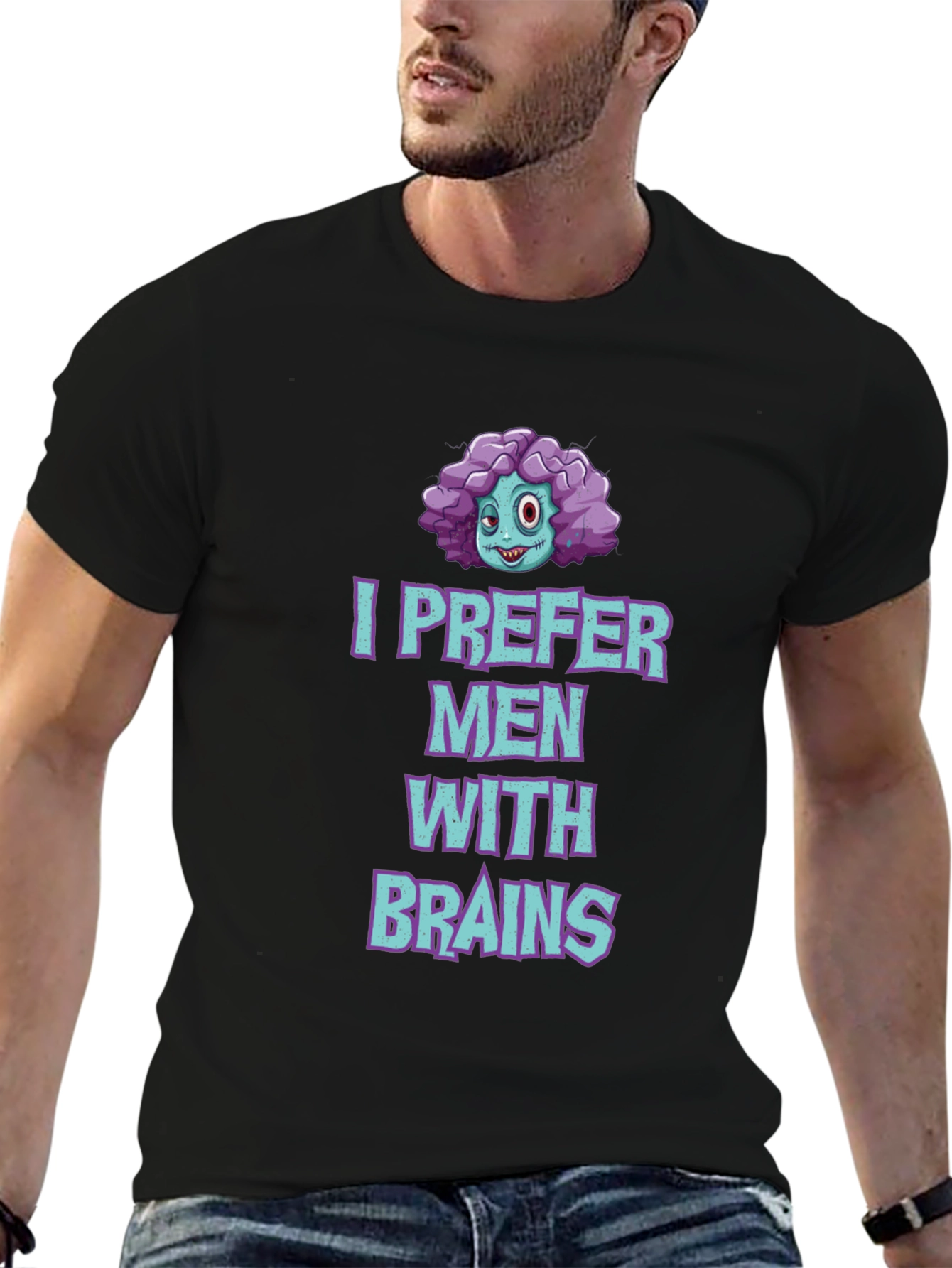Brains T-Shirt - Zombie Graphic Tee