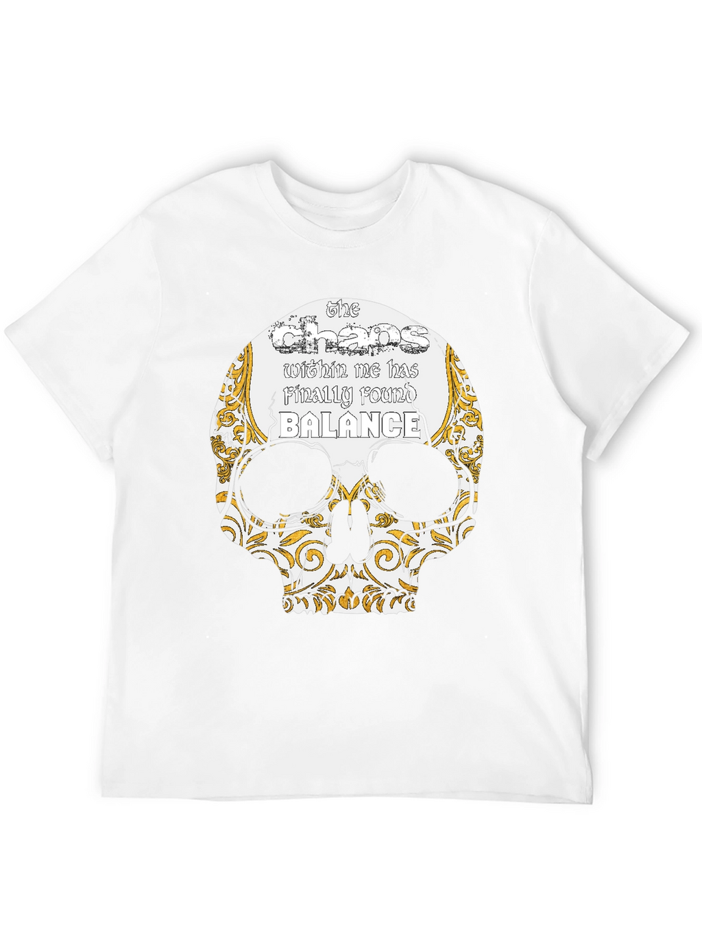 Skull Balance Graphic Tee - The Chaos Within