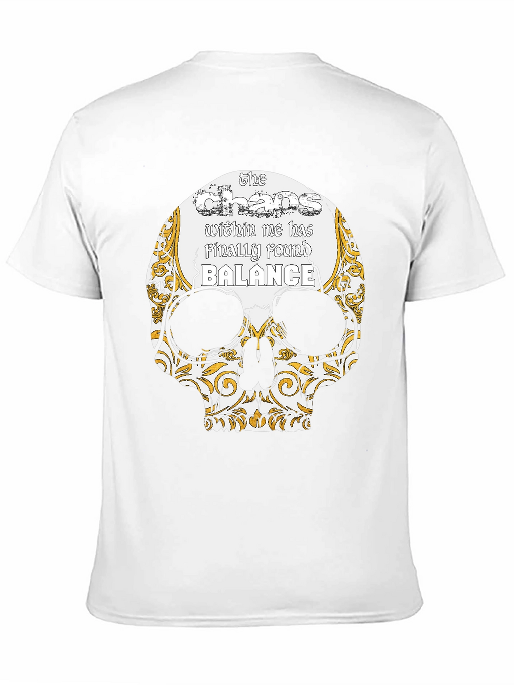 Skull Balance Graphic Tee - The Chaos Within