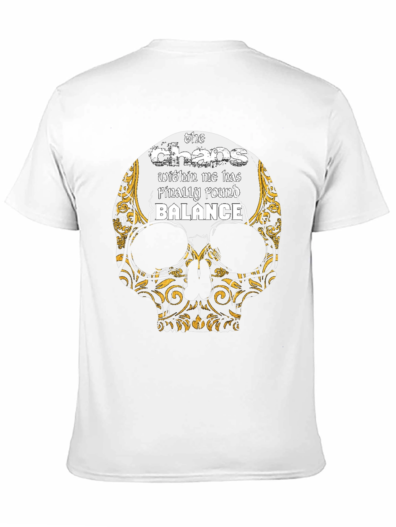 Skull Balance Graphic Tee - The Chaos Within