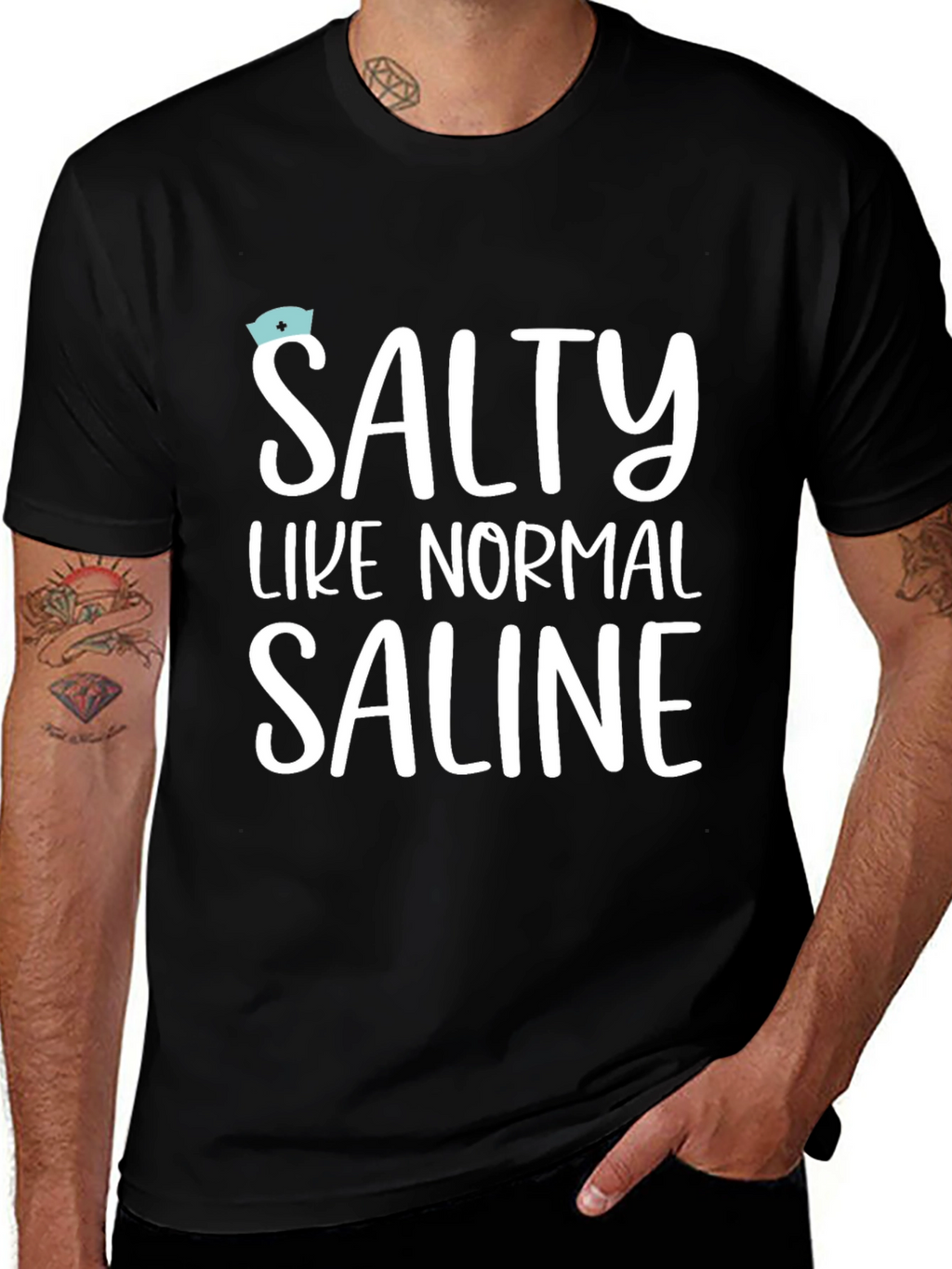 Salty Like Normal Saline T-Shirt - Unisex