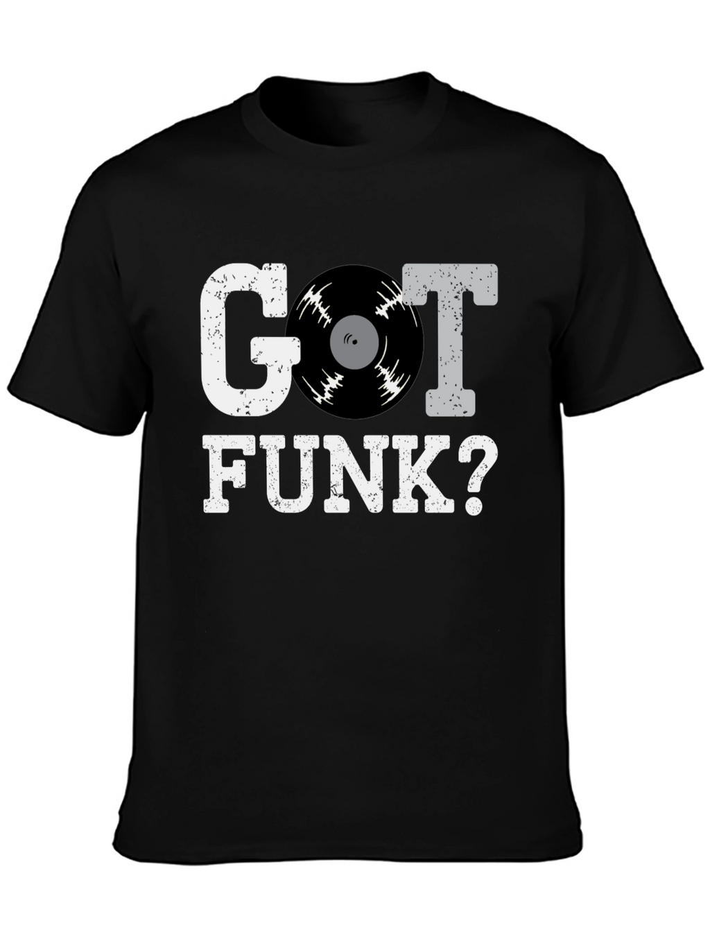 Got Funk? Mens Black Graphic T-Shirt