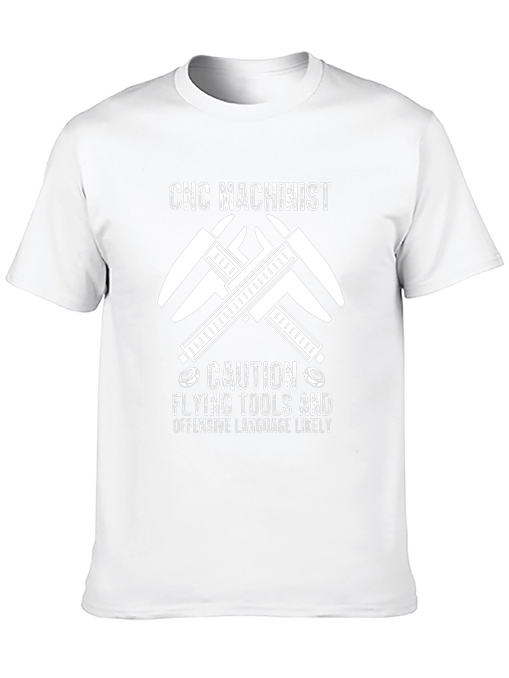 CNC Machinist Caution T-Shirt