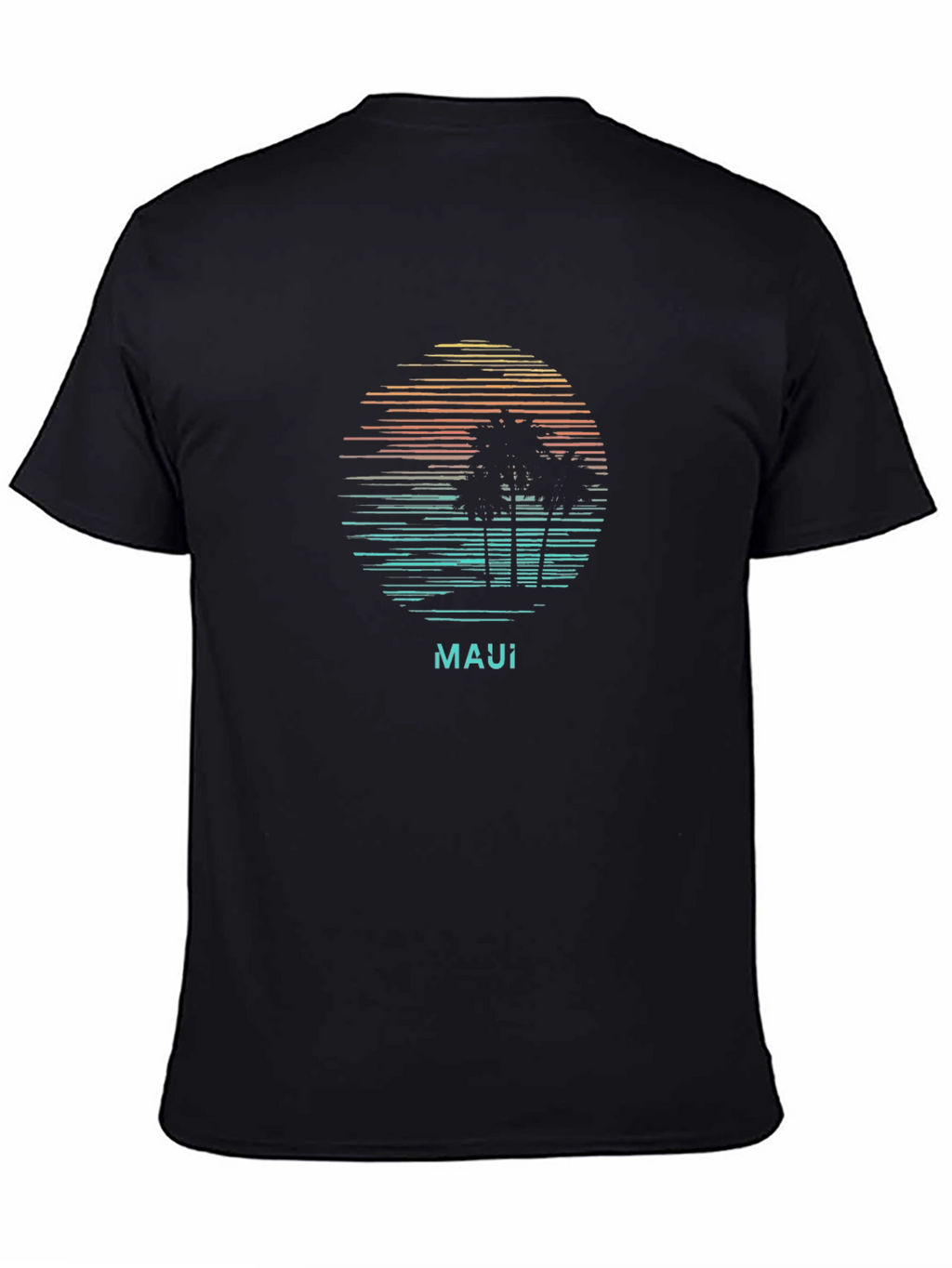 Maui Palm Tree Sunset T-Shirt