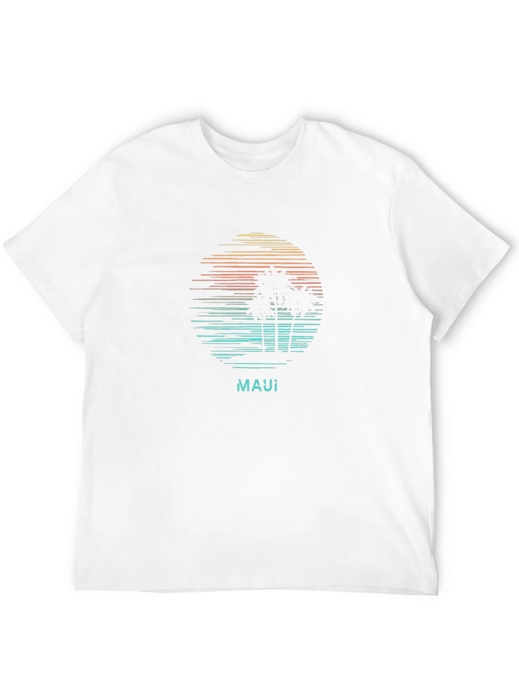 Maui Palm Tree Sunset T-Shirt
