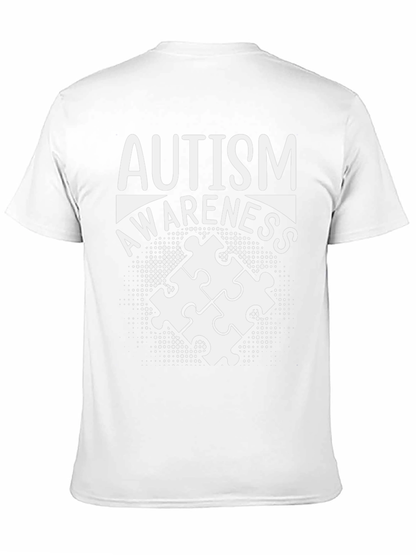 Autism Awareness Puzzle Piece Graphic T-Shirt