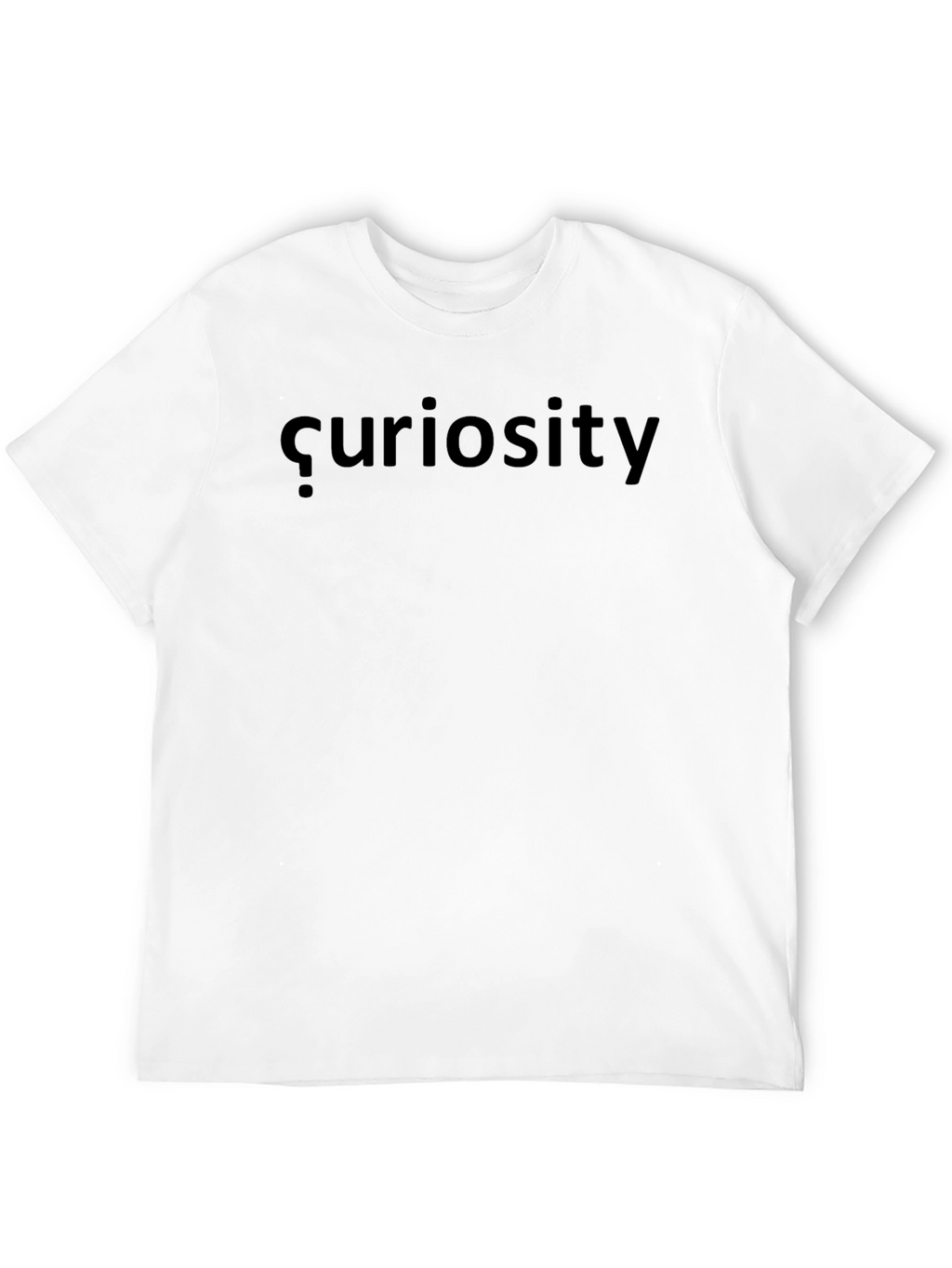 Curiosity Black T-Shirt