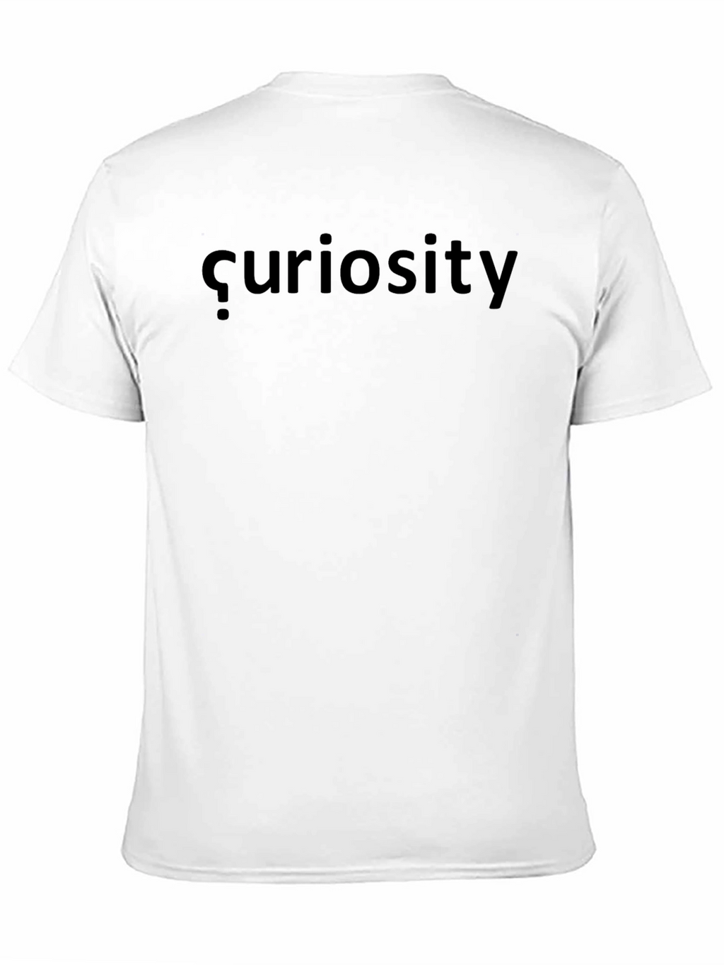 Curiosity Black T-Shirt