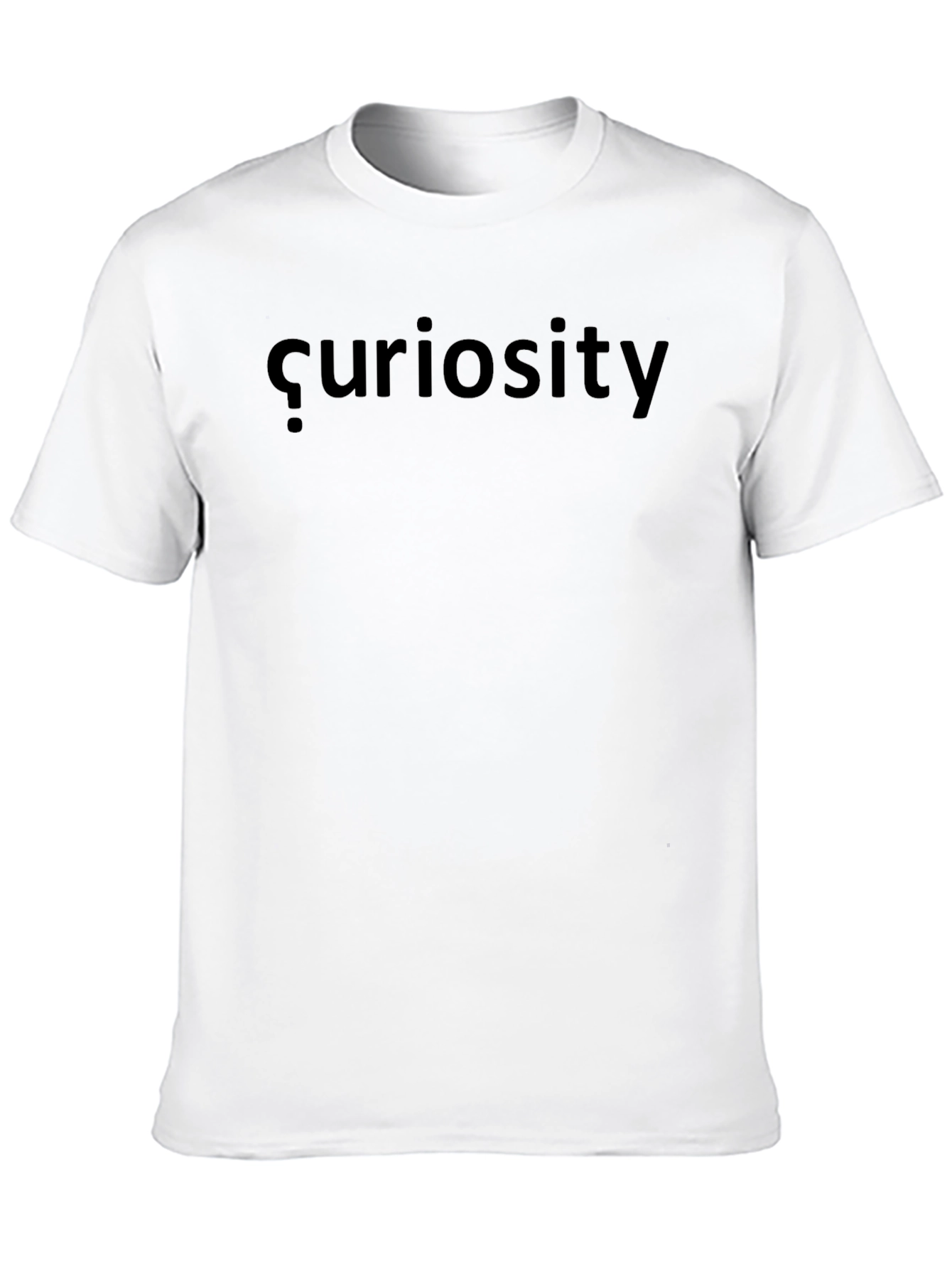 Curiosity Black T-Shirt